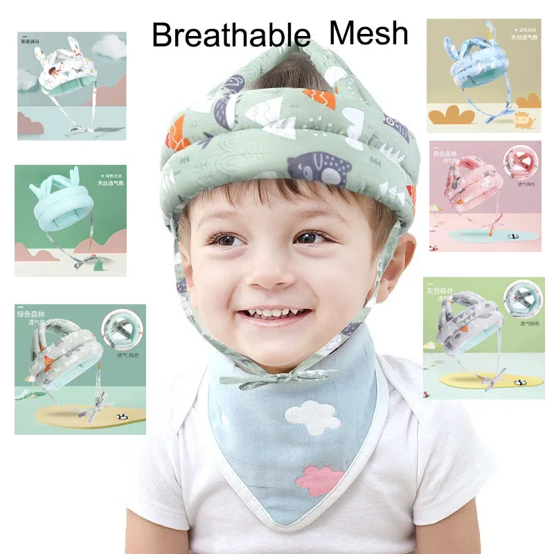 Soft Comfortable Baby Safety Helmet for Toddler Anti-collision Protective Hat Adjustable Infant Cap Head Security Protection Kid
Soft Comfortable Baby Safety Helmet for Toddler Anti-collision Protective Hat Adjustable Infant Cap Head Security Protection Kid