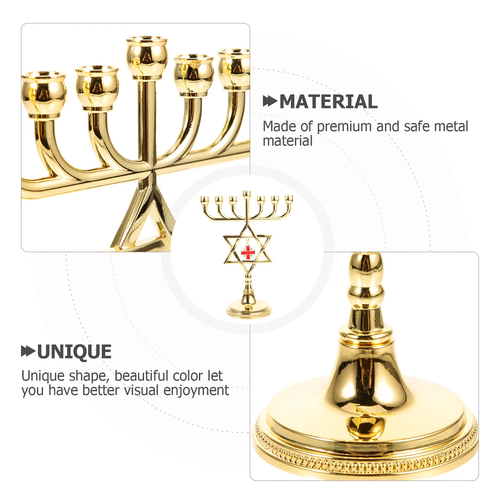 Golden Metal Vintage Candelabrum Decorative Holder Tall Branch 7 Large Party Desktop Ornaments Home Table Decor
Golden Metal Vintage Candelabrum Decorative Holder Tall Branch 7 Large Party Desktop Ornaments Home Table Decor