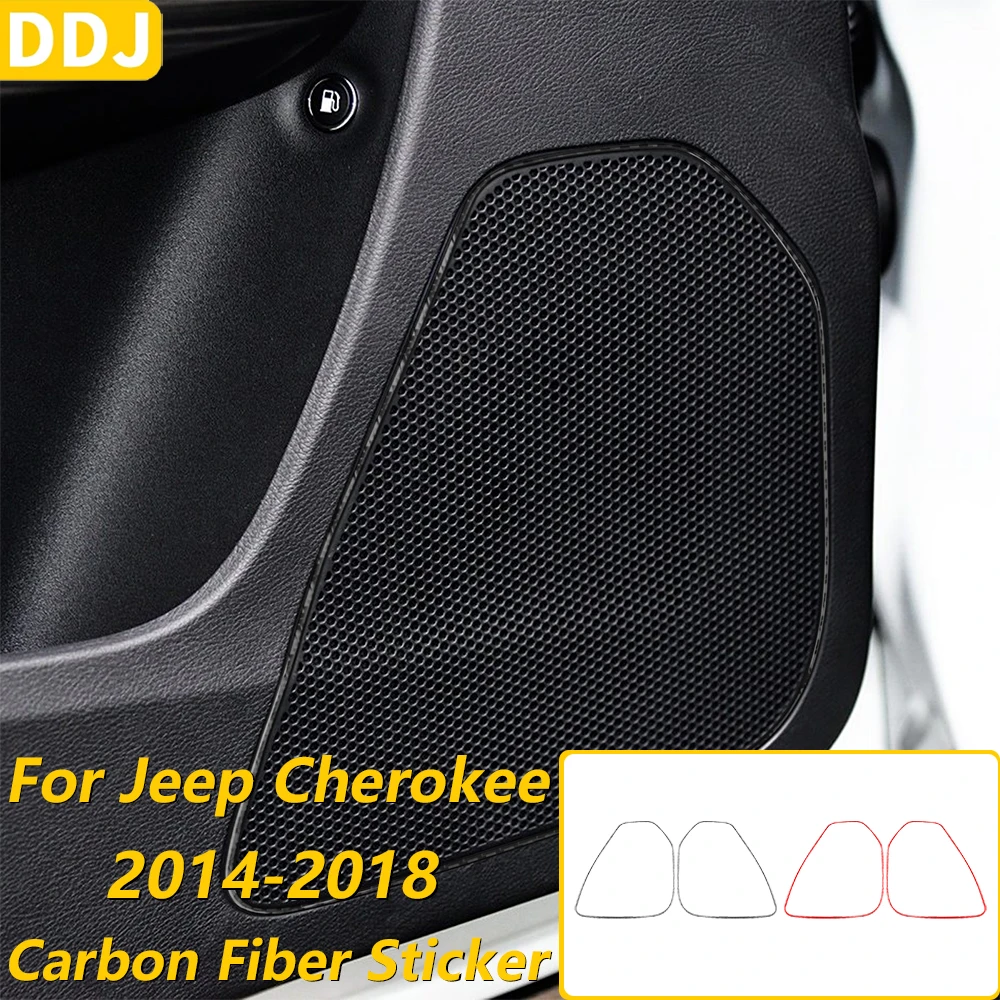 Soft Carbon Fiber Front Door Speaker Audio Horn Frame Panel Trim Cover For Jeep Cherokee 2014-2018 Interior Accessories Sticker
Soft Carbon Fiber Front Door Speaker Audio Horn Frame Panel Trim Cover For Jeep Cherokee 2014-2018 Interior Accessories Sticker