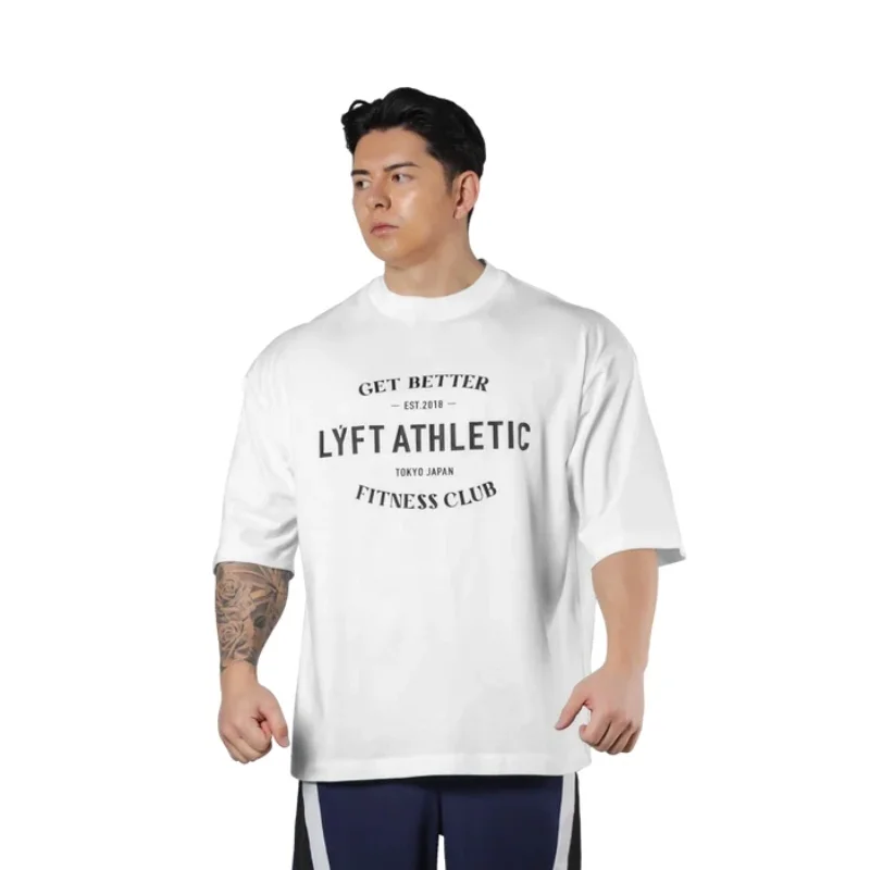 LYFT ATHLETIC футболки с американским принтом, классическая ретро футболка с короткими рукавами для фитнеса, спорта, свободная толстая футболка из 100 хлопка с короткими рукавами
LYFT ATHLETIC футболки с американским принтом, классическая ретро футболка с короткими рукавами для фитнеса, спорта, свободная толстая футболка из 100 хлопка с короткими рукавами