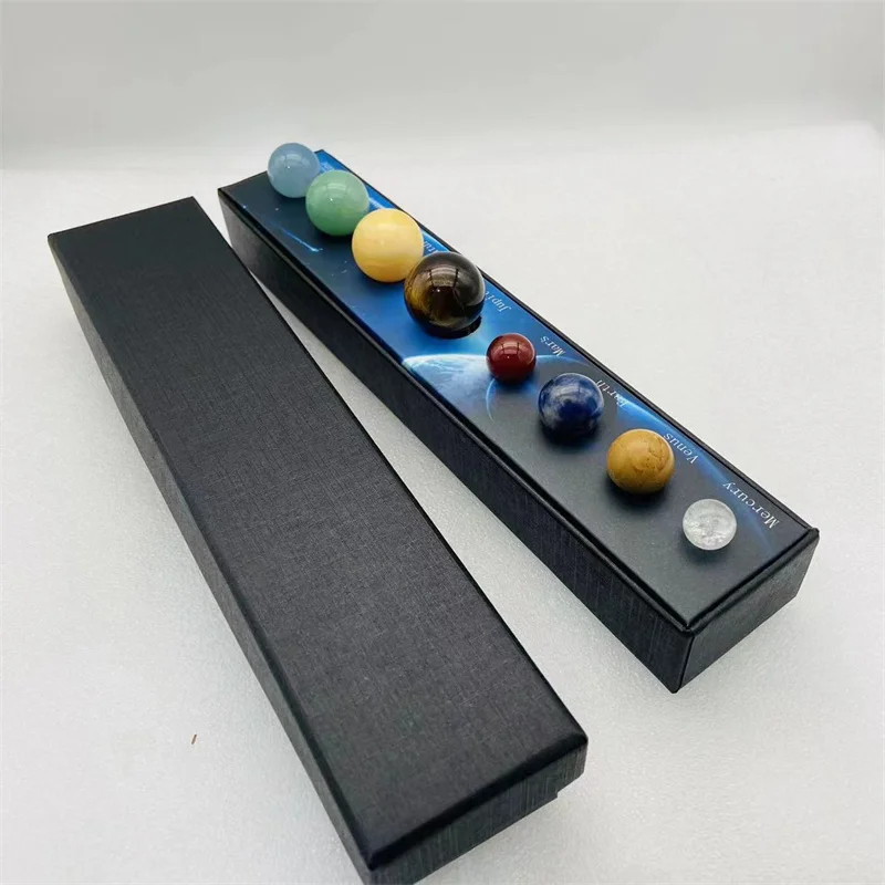 Wholesale Natural Crystal Set Solar System Planetary Crystal Sphere for Teaching Equipment
Wholesale Natural Crystal Set Solar System Planetary Crystal Sphere for Teaching Equipment
