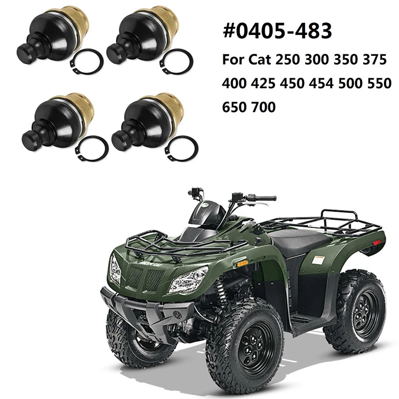 Ball Joint for Arctic Cat 250 300 350 375 400 425 450 454 500 550 650 700 TRV TBX 2X4 4X4 Replace 0405-483
Ball Joint for Arctic Cat 250 300 350 375 400 425 450 454 500 550 650 700 TRV TBX 2X4 4X4 Replace 0405-483