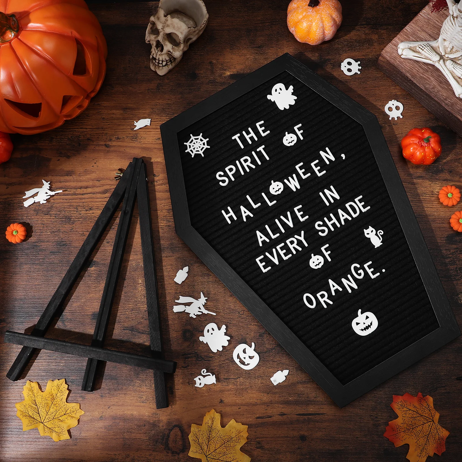 1 set 1 Set Halloween Coffin Letter Board Felt Message Sign Wood Memo Board For Home Office Party Decoration Spooky Diy Set
1 set 1 Set Halloween Coffin Letter Board Felt Message Sign Wood Memo Board For Home Office Party Decoration Spooky Diy Set