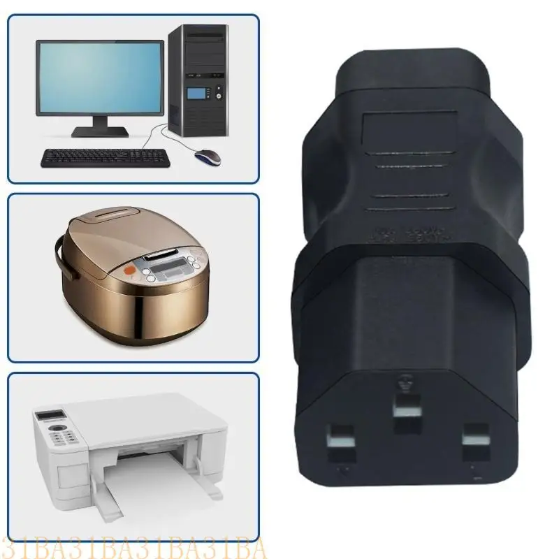 652F IEC320 C8 to C13 Power Plug Adapter,Figure 8 Male to C13 Cloverleaf Female Conversion Plug Adapter
652F IEC320 C8 to C13 Power Plug Adapter,Figure 8 Male to C13 Cloverleaf Female Conversion Plug Adapter
