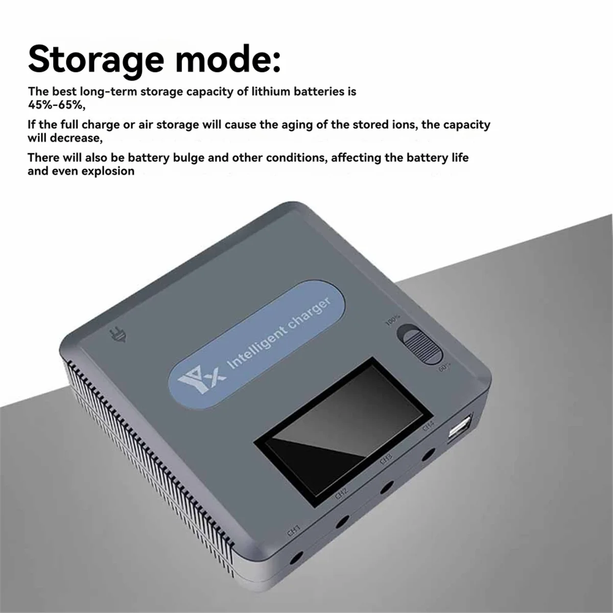 ABNJ Fast Smart Battery Charger for 3 Digital Display Charging Hub for Drone Accessories EU PLUG
ABNJ Fast Smart Battery Charger for 3 Digital Display Charging Hub for Drone Accessories EU PLUG