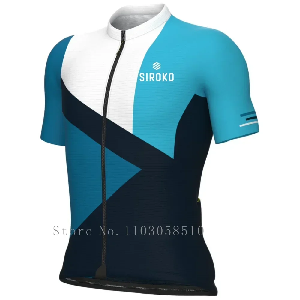 SIROKO New Style Men Cycling Jersey Short Sleeve Summer High Quality Breathable Slim Fit Bicycle Clothing Road Maillot Shirts
SIROKO New Style Men Cycling Jersey Short Sleeve Summer High Quality Breathable Slim Fit Bicycle Clothing Road Maillot Shirts
