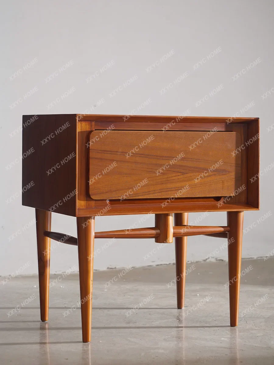 Medieval style bedside table retro bedside table Teak cherry wood Medieval furniture small cabinet
Medieval style bedside table retro bedside table Teak cherry wood Medieval furniture small cabinet