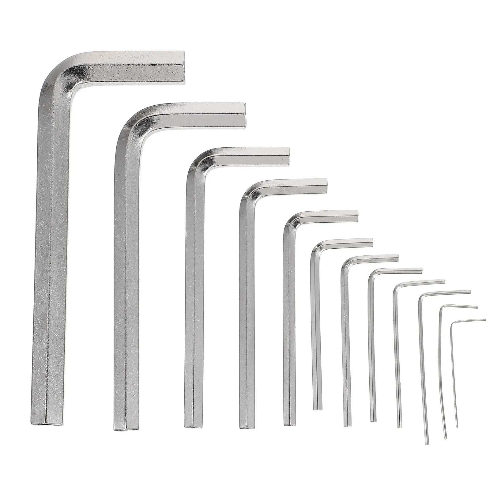 12Pcs L Shape Hex Wrench Set Carbon Steel Polished Rust Resistant Allen Key Spanner for Appliance Repair Vehicle Maintenance
12Pcs L Shape Hex Wrench Set Carbon Steel Polished Rust Resistant Allen Key Spanner for Appliance Repair Vehicle Maintenance