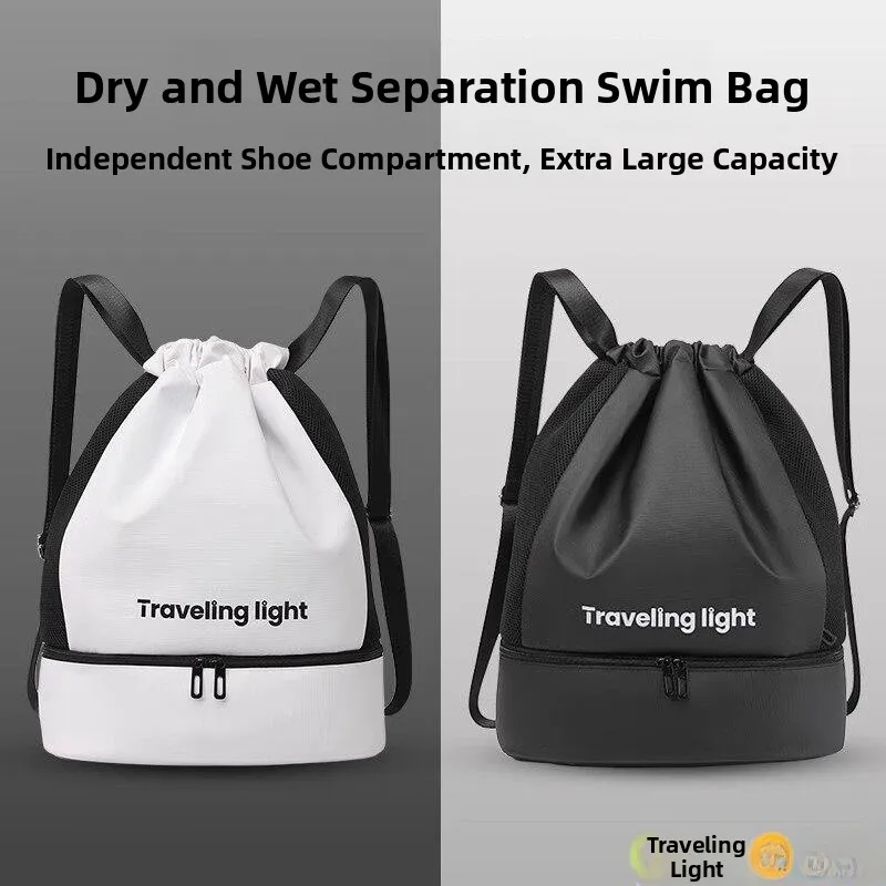 Portable Waterproof Swimming Bag Beach Sports Equipment Bag for Men And Women Separate Wet And Dry Storage Fitness Double
Portable Waterproof Swimming Bag Beach Sports Equipment Bag for Men And Women Separate Wet And Dry Storage Fitness Double