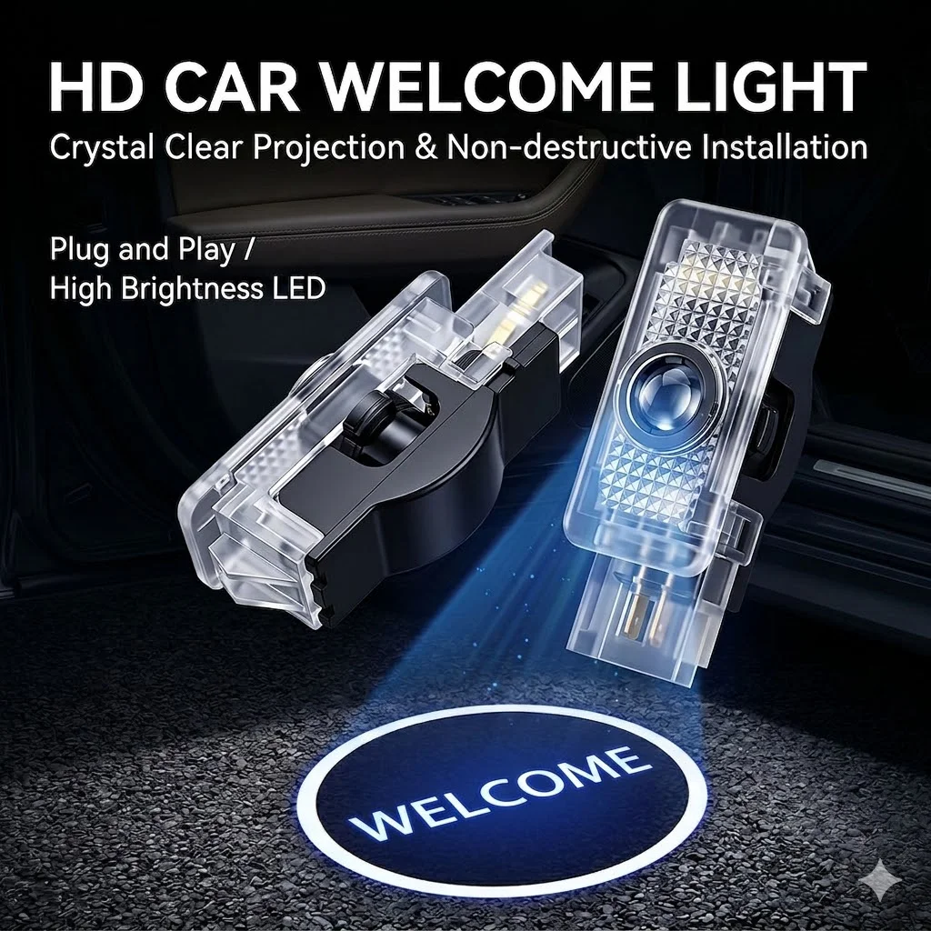 2pcs HD Led Car Door logo Projector Welcome Light For Mercedes Benz C CLK SLK SLR Class W203 W208 R171 C199 Auto Accessories
2pcs HD Led Car Door logo Projector Welcome Light For Mercedes Benz C CLK SLK SLR Class W203 W208 R171 C199 Auto Accessories