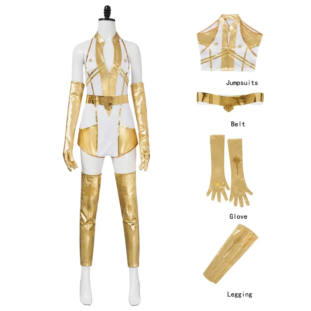 Starlight Cosplay Costumes Anime Anne January Superhero Jumpsuit Accessories Sexy Body Suits Halloween Party for Woman
Starlight Cosplay Costumes Anime Anne January Superhero Jumpsuit Accessories Sexy Body Suits Halloween Party for Woman