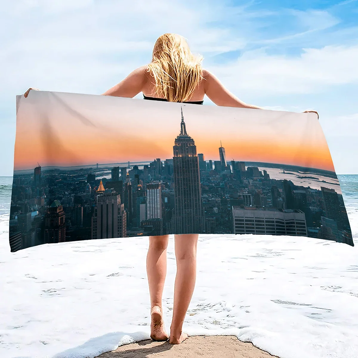 Comfy Bath Towels New York City Large Size Bath Pool Spa Travel Beach Towels Quick Wash and Dry Sand Proof Lightweight Towels
Comfy Bath Towels New York City Large Size Bath Pool Spa Travel Beach Towels Quick Wash and Dry Sand Proof Lightweight Towels