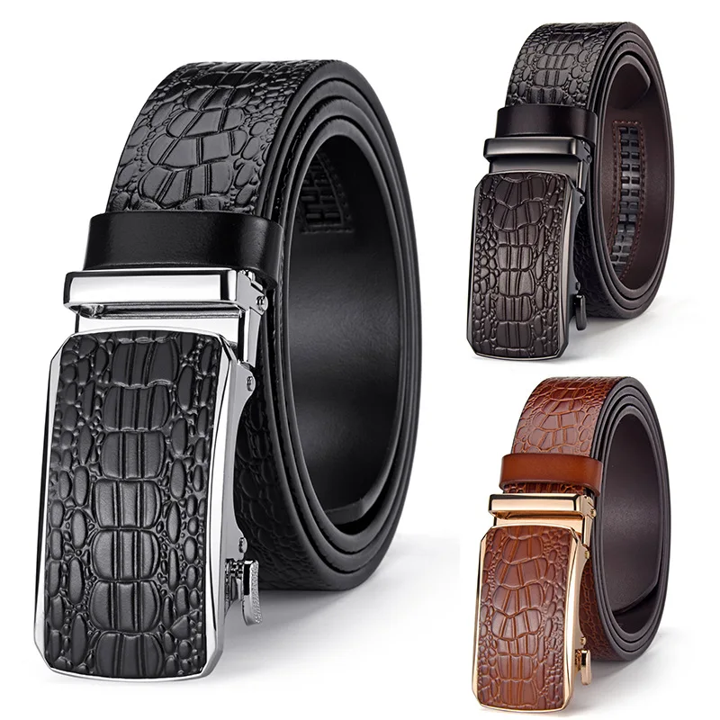 Мужской ремень из натуральной кожи, повседневный, высокого качества, для делового стиля и джинсов, с автоматической пряжкой класса люкс
Мужской ремень из натуральной кожи, повседневный, высокого качества, для делового стиля и джинсов, с автоматической пряжкой класса люкс