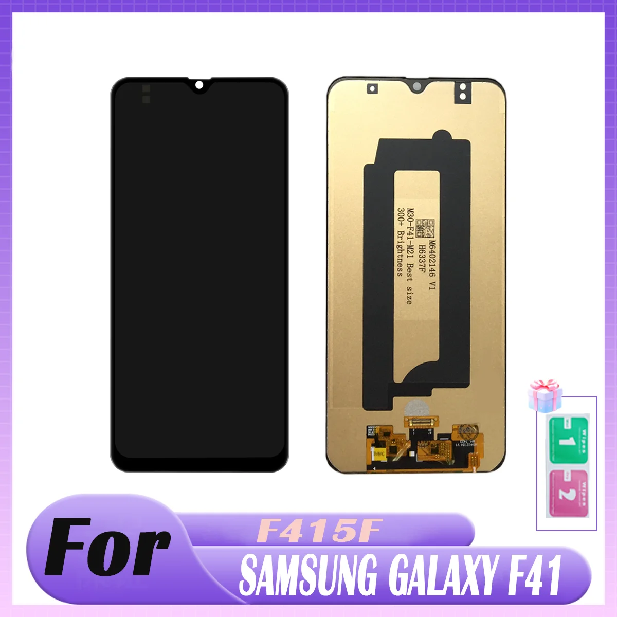 F41 F415 ЖК-дисплей для Samsung Galaxy M21S F41 ЖК-экран SM-F415F/DS ЖК-сенсорный датчик дигитайзер в сборе Замена деталей
F41 F415 ЖК-дисплей для Samsung Galaxy M21S F41 ЖК-экран SM-F415F/DS ЖК-сенсорный датчик дигитайзер в сборе Замена деталей