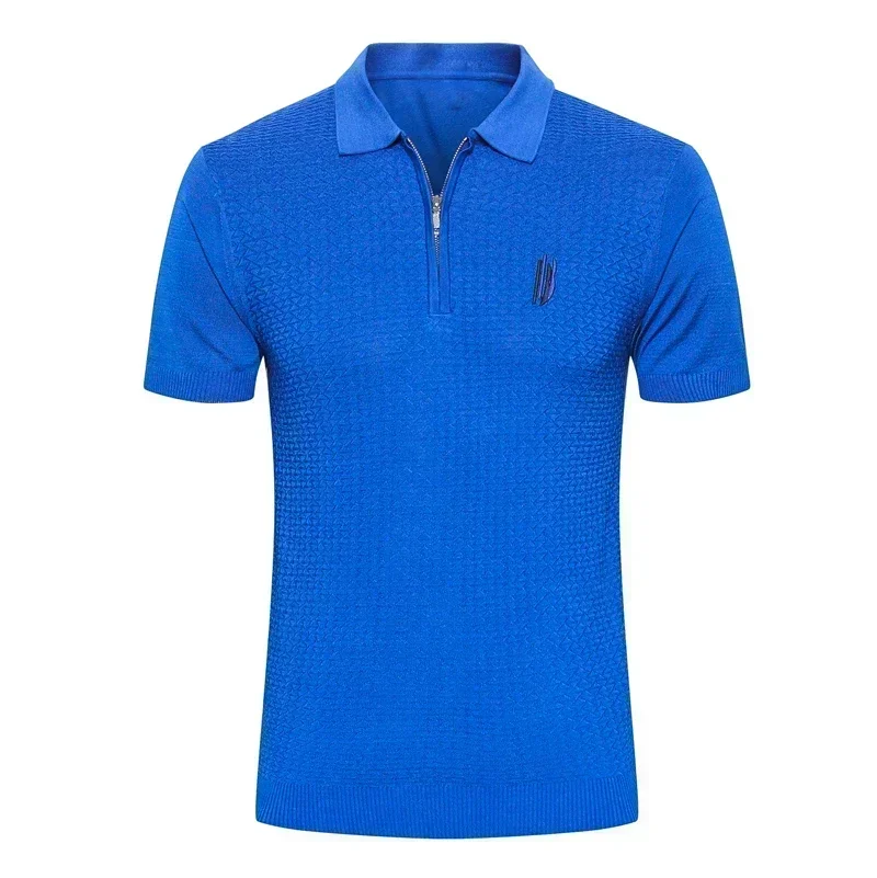 BILLIONAIRE BLKA CPTG Shirt silk men 2025 summer new short sleeve casual thin knitting zipper high quality big size M-5XL
BILLIONAIRE BLKA CPTG Shirt silk men 2025 summer new short sleeve casual thin knitting zipper high quality big size M-5XL