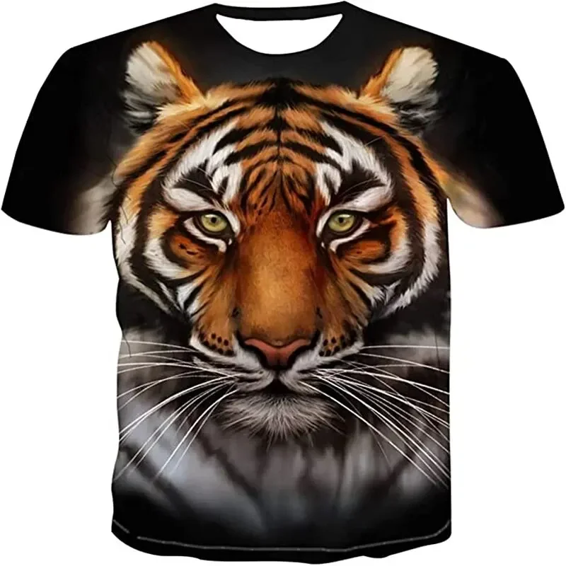 Summer Animal Tiger 3D Print T-Shirts Streetwear Casual Men Women Fashion Short Sleeve T Shirt O-Neck Kids Tees Tops Clothing
Summer Animal Tiger 3D Print T-Shirts Streetwear Casual Men Women Fashion Short Sleeve T Shirt O-Neck Kids Tees Tops Clothing