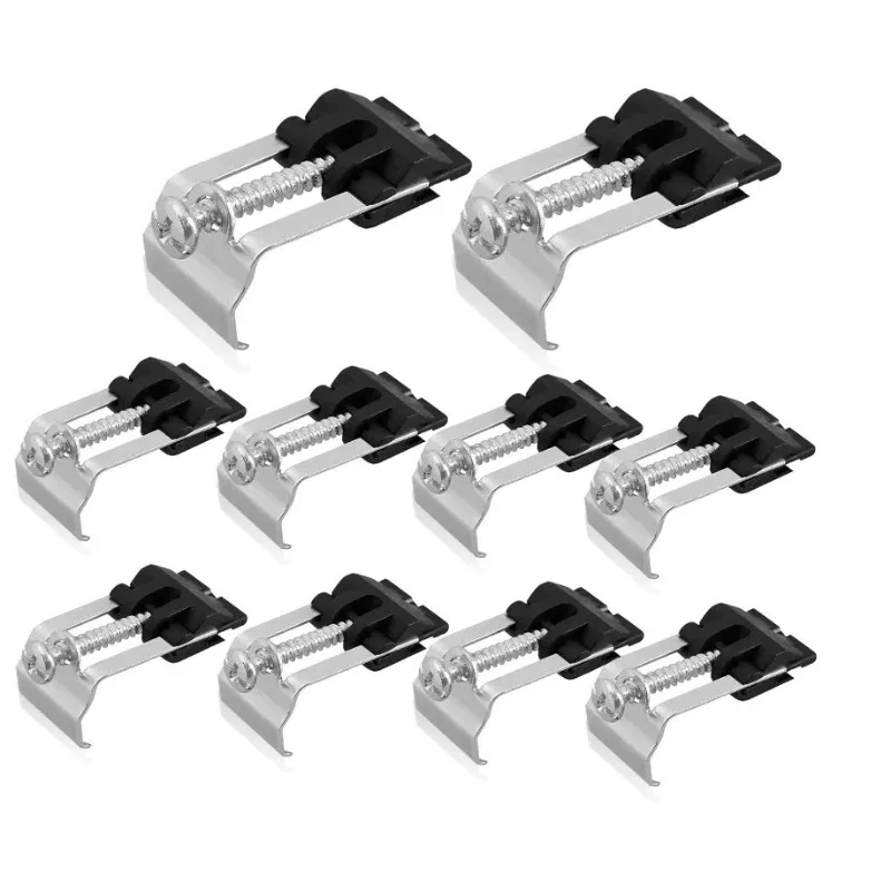 10 шт., крепежные зажимы для кухонной мойки, зажимы для установки, ремонтные детали, крепежные кронштейны, крепление под креплением
10 шт., крепежные зажимы для кухонной мойки, зажимы для установки, ремонтные детали, крепежные кронштейны, крепление под креплением