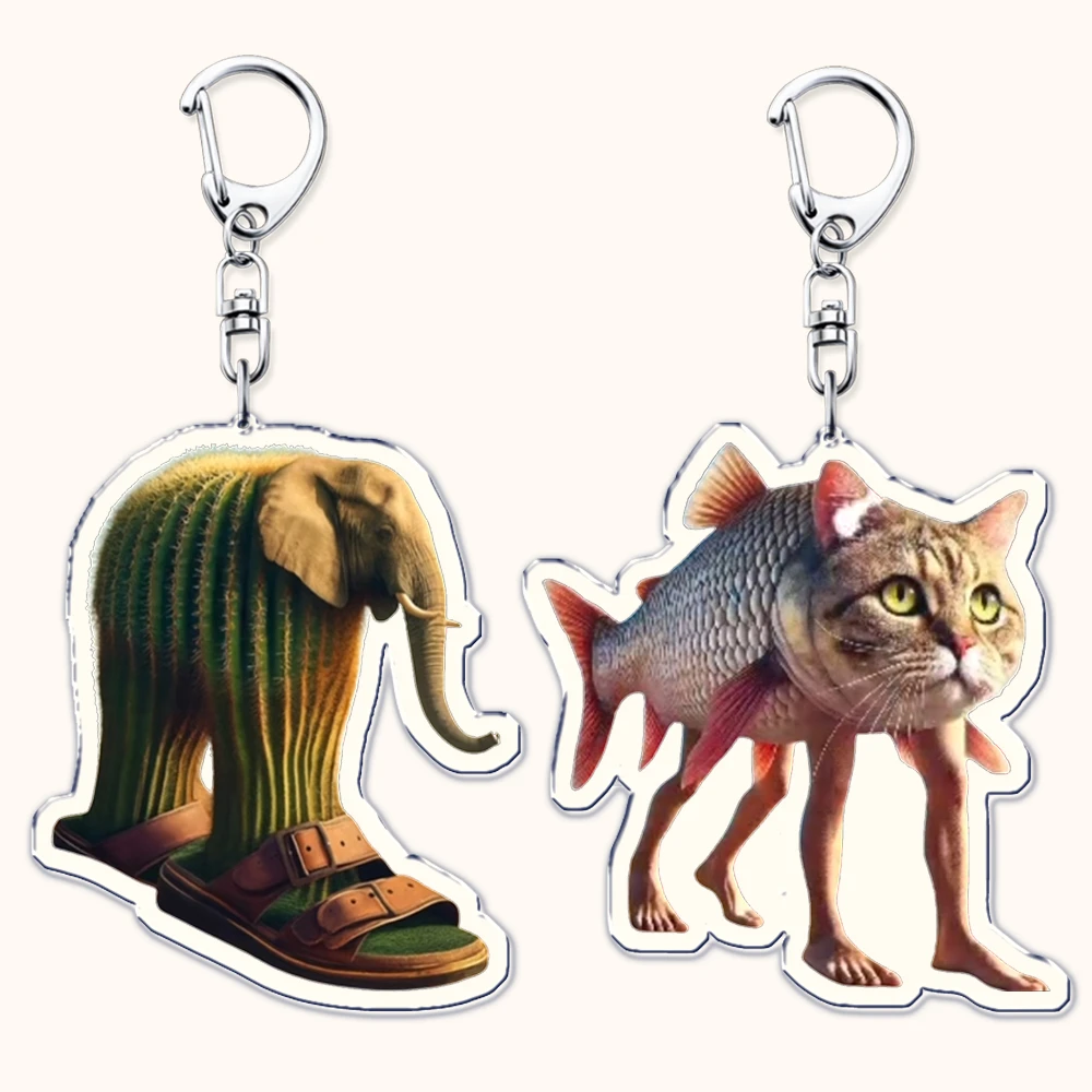 Italy Brainrot Funny Animal Keychain Accessories Sigma Skibidi Rizz Cat Meme Keychain Fan Gift
Italy Brainrot Funny Animal Keychain Accessories Sigma Skibidi Rizz Cat Meme Keychain Fan Gift