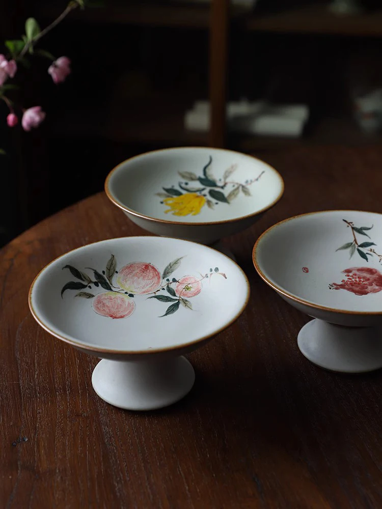 Поднос ручной работы из фарфора Цзиндэчжэнь на высокой ножке, в ретро-стиле, для чая, закусок, десертов и фруктов, китайский стиль
Поднос ручной работы из фарфора Цзиндэчжэнь на высокой ножке, в ретро-стиле, для чая, закусок, десертов и фруктов, китайский стиль