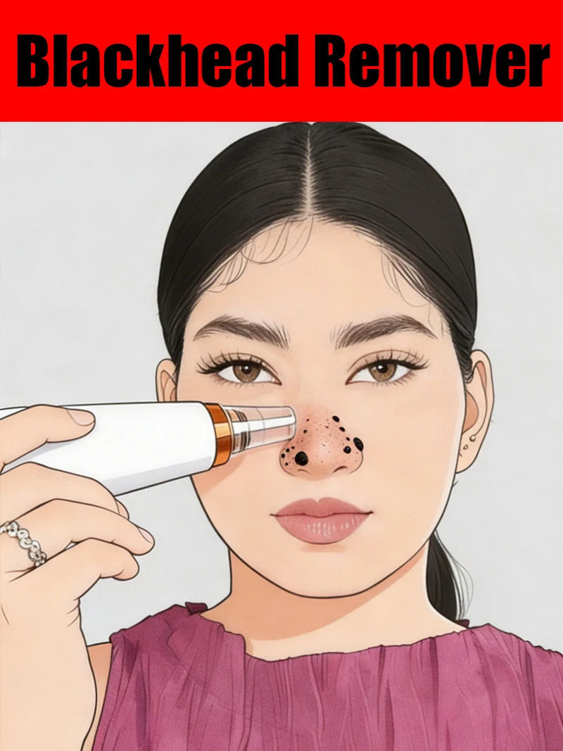 Electric Blackhead Remover Vacuum Acne Cleaner Black Dots Removal Facial Deep Cleansing Pore Cleaner Machine Skin Care Tools
Electric Blackhead Remover Vacuum Acne Cleaner Black Dots Removal Facial Deep Cleansing Pore Cleaner Machine Skin Care Tools