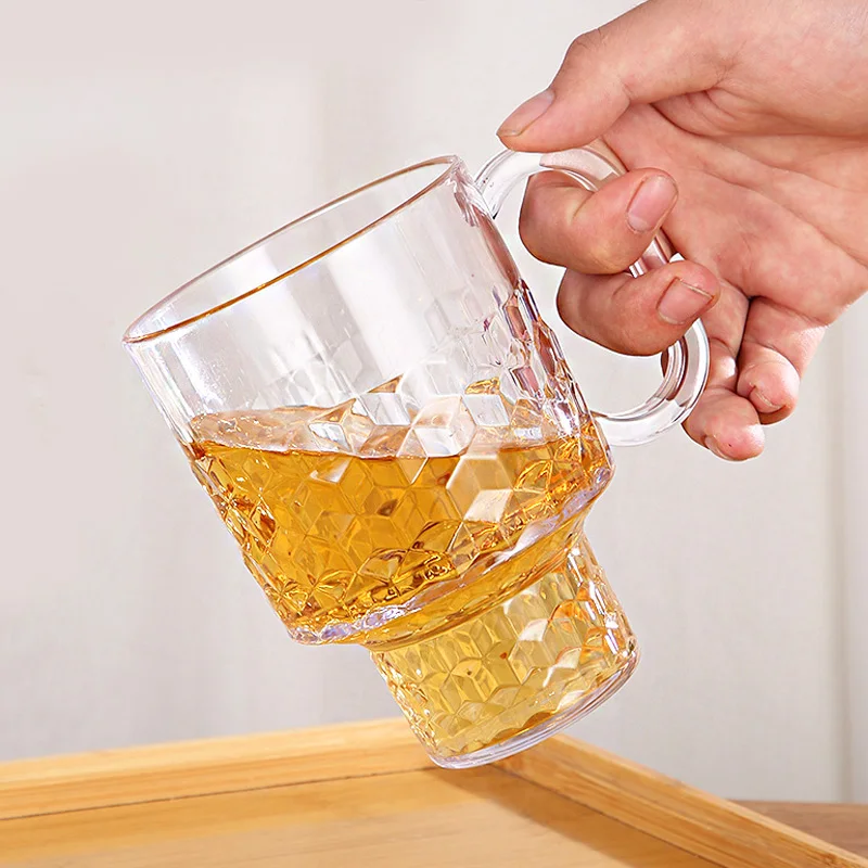 650ml Cannot Break Juice Cup Transparent PC Beverage Cup Food Grade Plastic Beer Mug Craft Beer Mug Large Capacity Hot Drink Cup
650ml Cannot Break Juice Cup Transparent PC Beverage Cup Food Grade Plastic Beer Mug Craft Beer Mug Large Capacity Hot Drink Cup