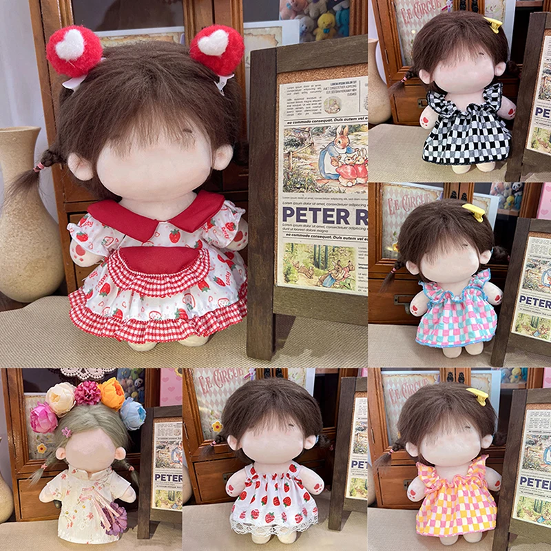 Pretty Dress Clothes For 20cm Cotton Plush Toys Dress Up Clothing Princess Skirt Cute Fresh Princess Dress Set Girls Gift
Pretty Dress Clothes For 20cm Cotton Plush Toys Dress Up Clothing Princess Skirt Cute Fresh Princess Dress Set Girls Gift