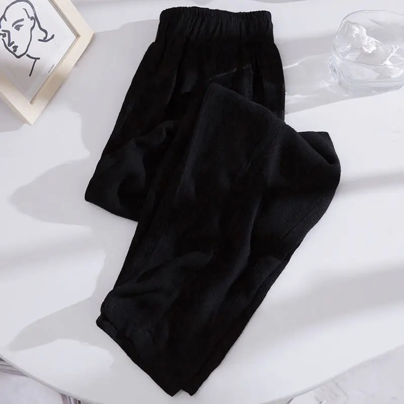 New 2026 Summer Thin Cotton Linen Pants Women's Harem Loose Straight Grandmother Pants Nine Points Casual Pants
New 2026 Summer Thin Cotton Linen Pants Women's Harem Loose Straight Grandmother Pants Nine Points Casual Pants