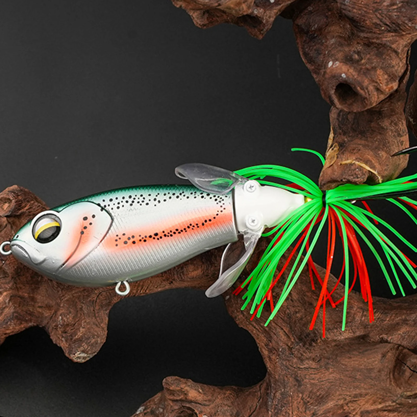 Double Paddle Floating Fishing Lures Bait Bionic Bait Fish Attractor Propeller Floating Lure tools for River Sea Flowing Waters
Double Paddle Floating Fishing Lures Bait Bionic Bait Fish Attractor Propeller Floating Lure tools for River Sea Flowing Waters