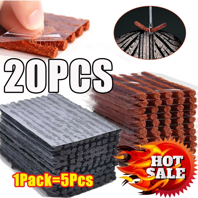5-20PCS Quick Vacuum Tire Repair Rubber Strips Seal Puncture Repair Plugs Toughness Good Adhesion Sufficient Car Repair Tools
5-20PCS Quick Vacuum Tire Repair Rubber Strips Seal Puncture Repair Plugs Toughness Good Adhesion Sufficient Car Repair Tools