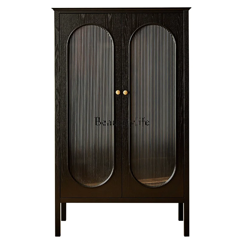 Solid wood French retro locker Changhong glass household wardrobe small apartment multi-functional storage cabinet
Solid wood French retro locker Changhong glass household wardrobe small apartment multi-functional storage cabinet