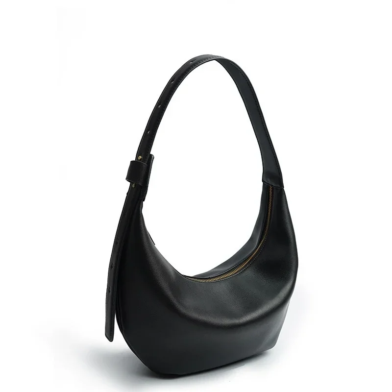New Natural Leather Moon Bag Straps Versatile Fashionable and Classic Women's Bag Simple and adjustable
New Natural Leather Moon Bag Straps Versatile Fashionable and Classic Women's Bag Simple and adjustable