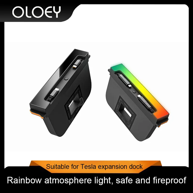For Tesla Model Y Juniper Fast Charging USB Hub Docking Station with Rainbow Light Model 3 Highland Retractable Ambient Lighting
For Tesla Model Y Juniper Fast Charging USB Hub Docking Station with Rainbow Light Model 3 Highland Retractable Ambient Lighting