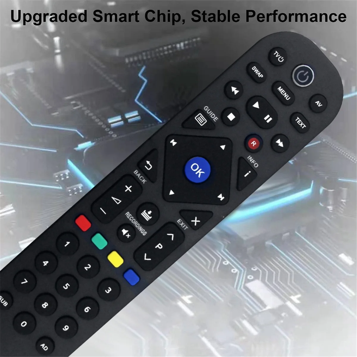 Replace T2-R Remote Control for Manhattan T2-R Freeview HD Recorder Remote Control&A78P
Replace T2-R Remote Control for Manhattan T2-R Freeview HD Recorder Remote Control&A78P