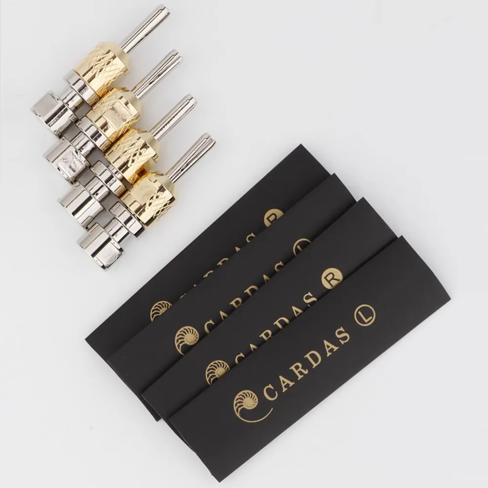 Cardas CAB Golden Reference Banana Plug Speaker Cables Connector Plug Binding Post Female Socket Jack
Cardas CAB Golden Reference Banana Plug Speaker Cables Connector Plug Binding Post Female Socket Jack