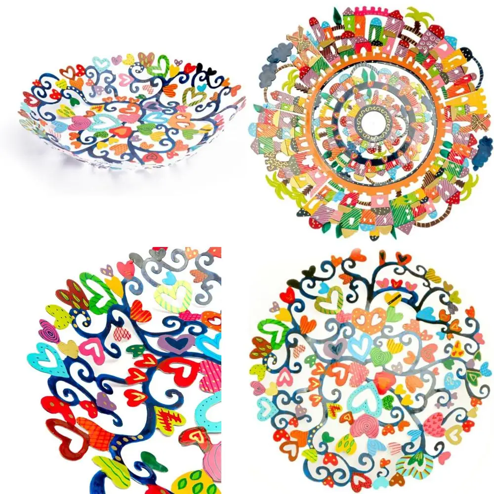 Ручная роспись декоративная металлическая ваза для фруктов - яркая подвесная центральная часть для домашнего декора и подарков
Ручная роспись декоративная металлическая ваза для фруктов - яркая подвесная центральная часть для домашнего декора и подарков