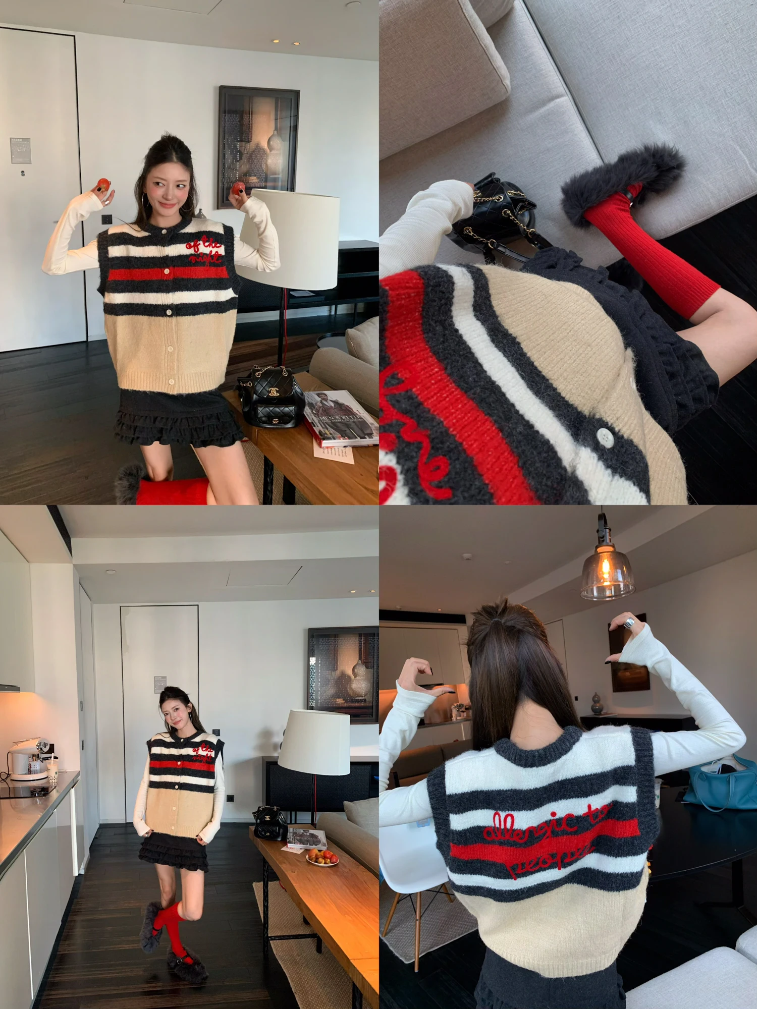 Женский вязаный свитер из смесовой шерсти с цветными полосками, теплый осенний модный топ с длинным рукавом и круглым вырезом для повседневной носки
Женский вязаный свитер из смесовой шерсти с цветными полосками, теплый осенний модный топ с длинным рукавом и круглым вырезом для повседневной носки