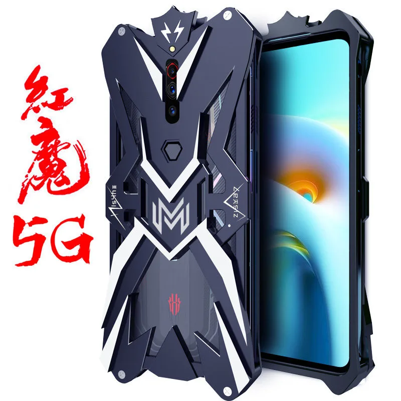 ZTE Nubia Red Magic 5G NX659J Case Heavy Duty Aluminum Metal Bumper Cover Hard Case for ZTE Nubia Red Magic 5G Redmagic5G NX666J
ZTE Nubia Red Magic 5G NX659J Case Heavy Duty Aluminum Metal Bumper Cover Hard Case for ZTE Nubia Red Magic 5G Redmagic5G NX666J