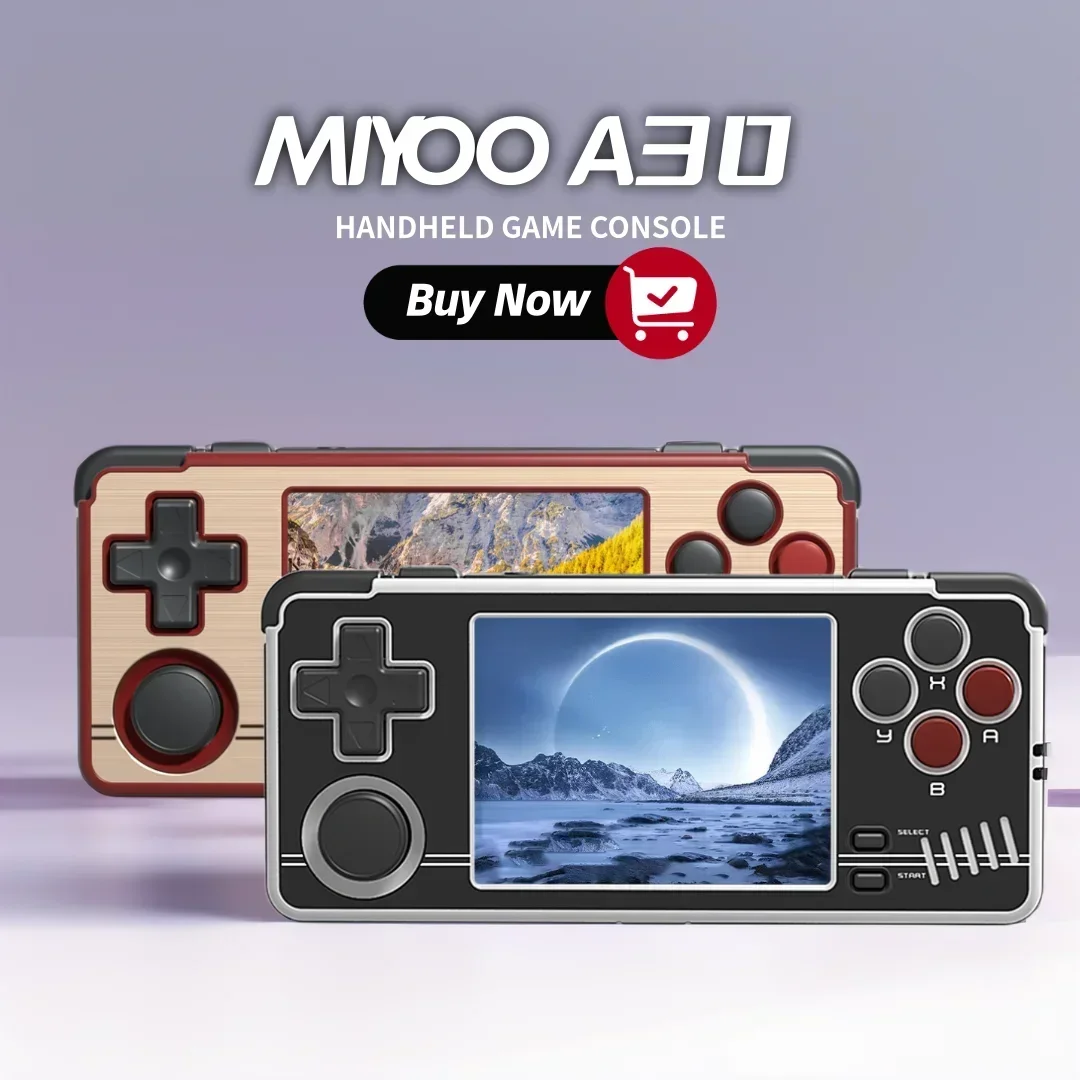 AMPOWN MIYOO A30 Retro Video Game Console 2.8'' Inch Portable Handheld Game Players Classical Linux Mini Portable Game Console
AMPOWN MIYOO A30 Retro Video Game Console 2.8'' Inch Portable Handheld Game Players Classical Linux Mini Portable Game Console