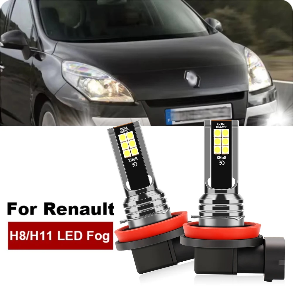 2x For Renault Scenic 2 3 4 2003-2020 For Renault Twingo 2 3 2007-2020 LED H8 H11 Fog Light H16JP Bulbs Car DRL Lamps 6000K 12V
2x For Renault Scenic 2 3 4 2003-2020 For Renault Twingo 2 3 2007-2020 LED H8 H11 Fog Light H16JP Bulbs Car DRL Lamps 6000K 12V