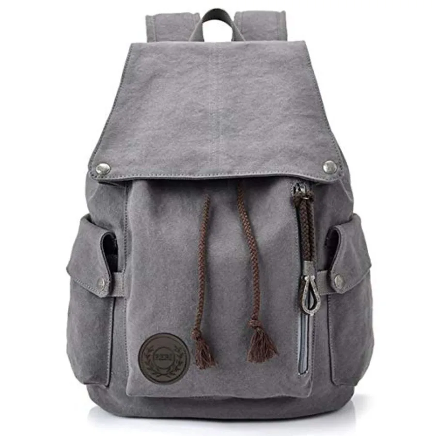 Canvas Backpack Vintage Backpack Daypack for Men Women Laptop Travel Rucksack
Canvas Backpack Vintage Backpack Daypack for Men Women Laptop Travel Rucksack