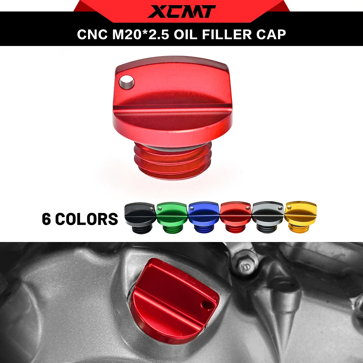 M20x2.5 Oil Filler Cap Plug For Ducati Monster 696 796 821 1200 1100 Multistrada 1200S 899 1199 1299 Panigale Diavel Hypermotard
M20x2.5 Oil Filler Cap Plug For Ducati Monster 696 796 821 1200 1100 Multistrada 1200S 899 1199 1299 Panigale Diavel Hypermotard