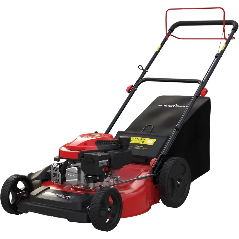 Sel Propelled Gas Lawn Mower 21-Inch with 170cc OHV Engine, RWD Single-Speed 3-in-1 with Bagging
Sel Propelled Gas Lawn Mower 21-Inch with 170cc OHV Engine, RWD Single-Speed 3-in-1 with Bagging