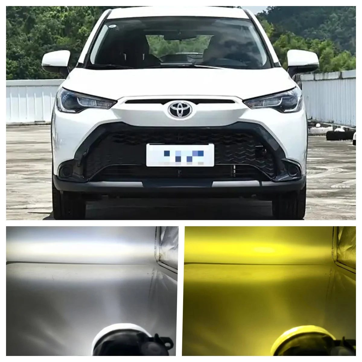LED Fog Lights Assembly For Toyota Corolla Cross Hybrid 2024 2025 2026 Yellow White Angel Eye Daytime running lights Fog lamp
LED Fog Lights Assembly For Toyota Corolla Cross Hybrid 2024 2025 2026 Yellow White Angel Eye Daytime running lights Fog lamp