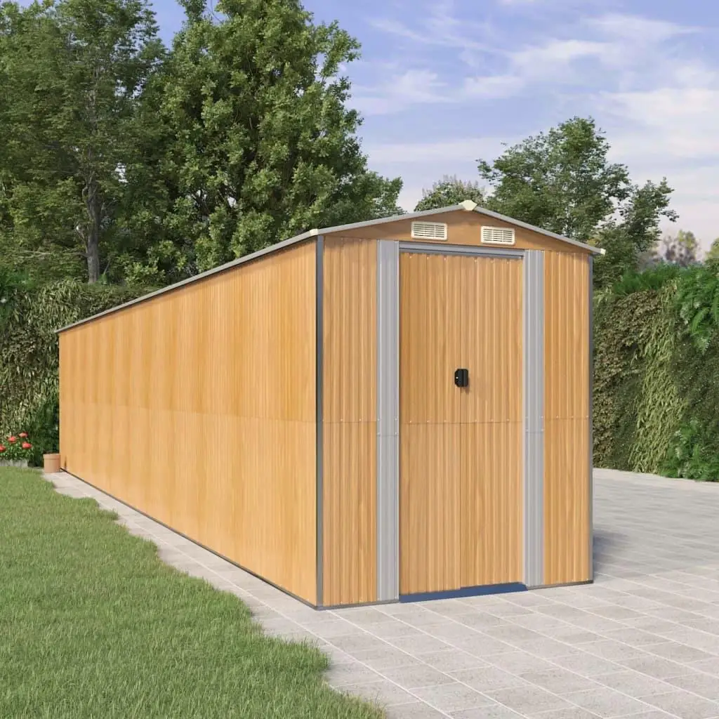 Light Brown Galvanized Steel Garden Shed Large Sliding Door Components for Outdoor Storage Solutions
Light Brown Galvanized Steel Garden Shed Large Sliding Door Components for Outdoor Storage Solutions