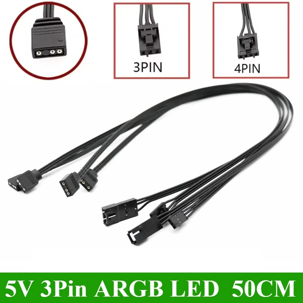 1Pcs QL LL120 ICUE Adapter Cable 3Pin 4Pin HD ML Argb Corsair 4pin To 5V 3pin Controller 50cm SQC128 Synchronous Light Connector
1Pcs QL LL120 ICUE Adapter Cable 3Pin 4Pin HD ML Argb Corsair 4pin To 5V 3pin Controller 50cm SQC128 Synchronous Light Connector