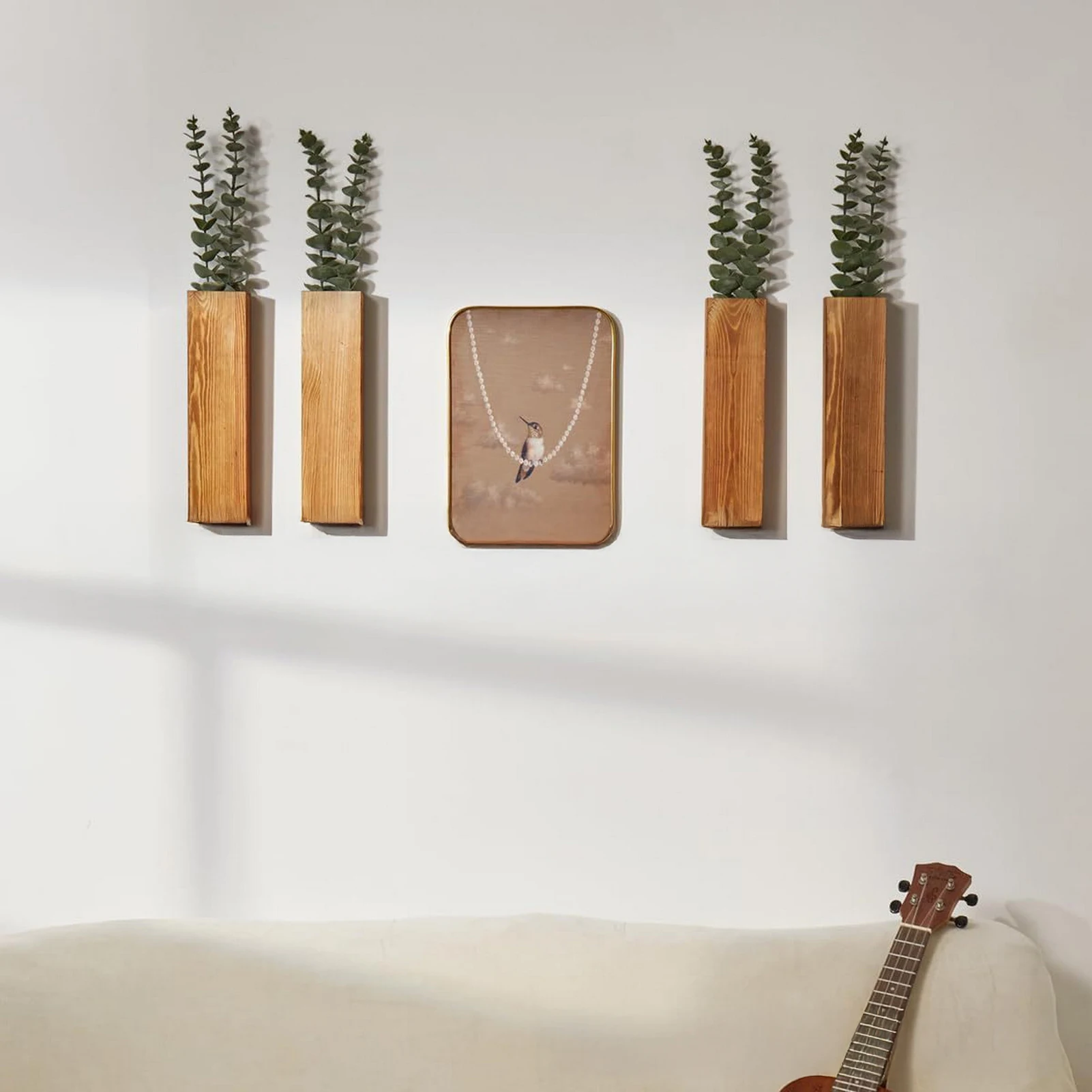 Wood Wall Planter for Dried Flowers Artificial Plants Holder Wall Decor for Living Room Bedroom Bathroom Apartment
Wood Wall Planter for Dried Flowers Artificial Plants Holder Wall Decor for Living Room Bedroom Bathroom Apartment