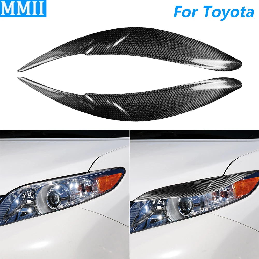 For Toyota Sienna LE SE 2011-2017 Real Dry Carbon Fiber Front Headlight Eyelid Eyebrow Cover Panel Decorative Car Accessories
For Toyota Sienna LE SE 2011-2017 Real Dry Carbon Fiber Front Headlight Eyelid Eyebrow Cover Panel Decorative Car Accessories