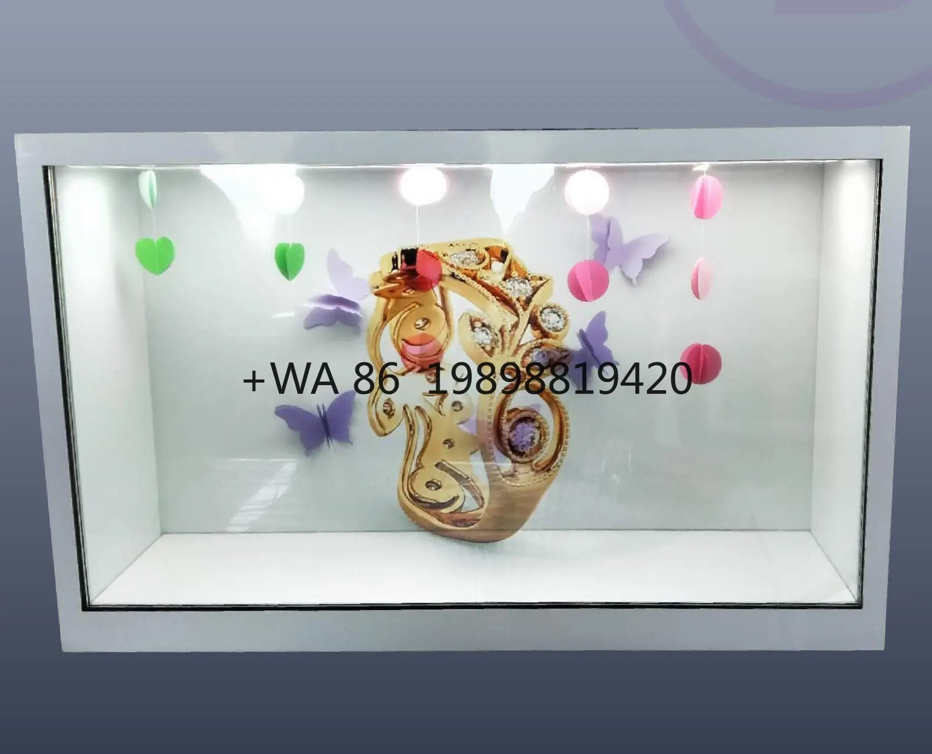 32-дюймовый рекламный прозрачный экран с витриной FY3D-T-32 
32-дюймовый рекламный прозрачный экран с витриной FY3D-T-32