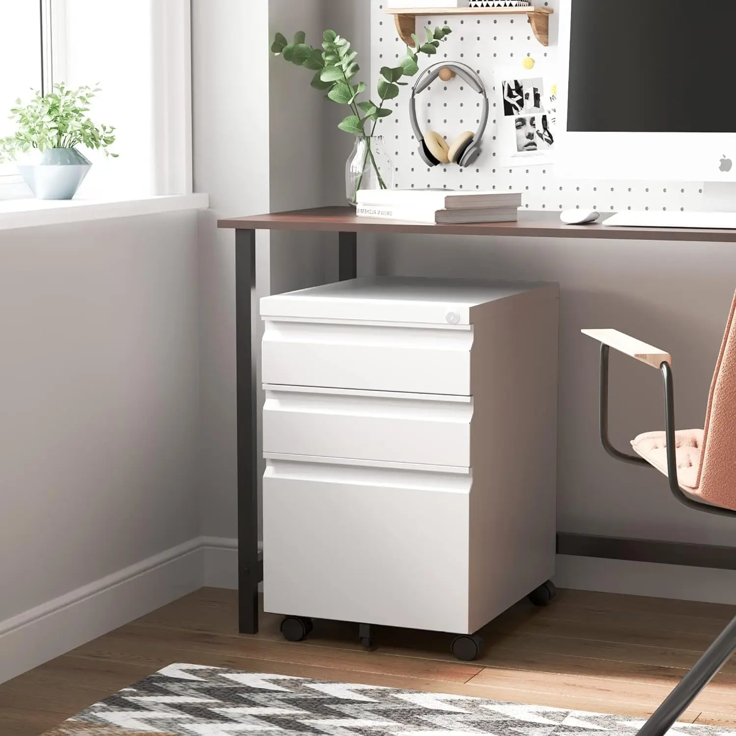 3 Drawer File Cabinet with Lock, File Cabinets for Home Office,Under Desk Cabinet, Locking File Cabinet
3 Drawer File Cabinet with Lock, File Cabinets for Home Office,Under Desk Cabinet, Locking File Cabinet