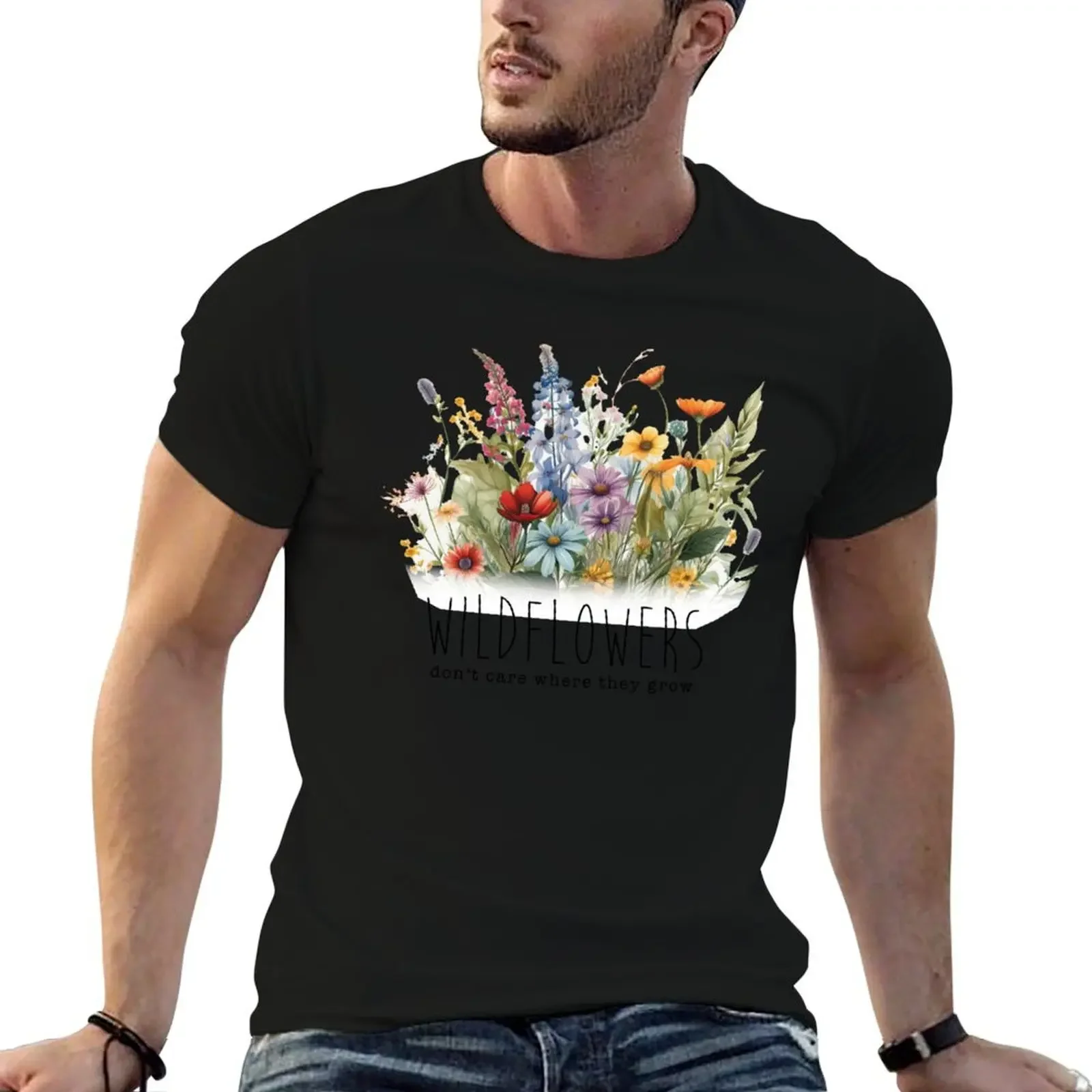 Wildflowers Don't Care Where They Grow T-Shirt blacks anime tshirt mens graphic t-shirts
Wildflowers Don't Care Where They Grow T-Shirt blacks anime tshirt mens graphic t-shirts